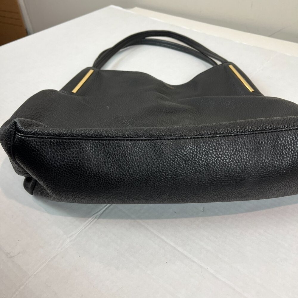 Women's Black pebbled leather Vince Camuto Shoulder Tote - Picture 10 of 12